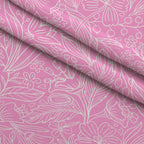 Pink Ribbon Love Pattern 4 Fleece Fabric — fleece fabric folded close-up preview (mv-fleece-v1:lying)