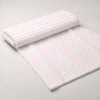 Pink Ribbon Love Pattern 5 Fleece Fabric — fleece fabric unrolled bolt preview (mv-fleece-v1:bolt)