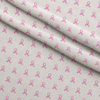 Pink Ribbon Love Pattern 5 Fleece Fabric — fleece fabric folded close-up preview (mv-fleece-v1:lying)