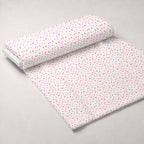 Pink Ribbon Love Pattern 8 Fleece Fabric — fleece fabric unrolled bolt preview (mv-fleece-v1:bolt)