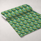 Pixie Falls Pattern 1 Fleece Fabric — fleece fabric unrolled bolt preview (mv-fleece-v1:bolt)