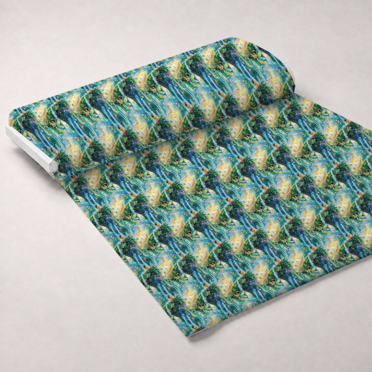 Pixie Falls Pattern 10 Fleece Fabric — fleece fabric unrolled bolt preview (mv-fleece-v1:bolt)