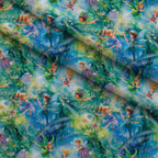 Pixie Falls Pattern 13 Fleece Fabric — fleece fabric folded close-up preview (mv-fleece-v1:lying)
