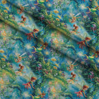 Pixie Falls Pattern 14 Fleece Fabric — fleece fabric folded close-up preview (mv-fleece-v1:lying)