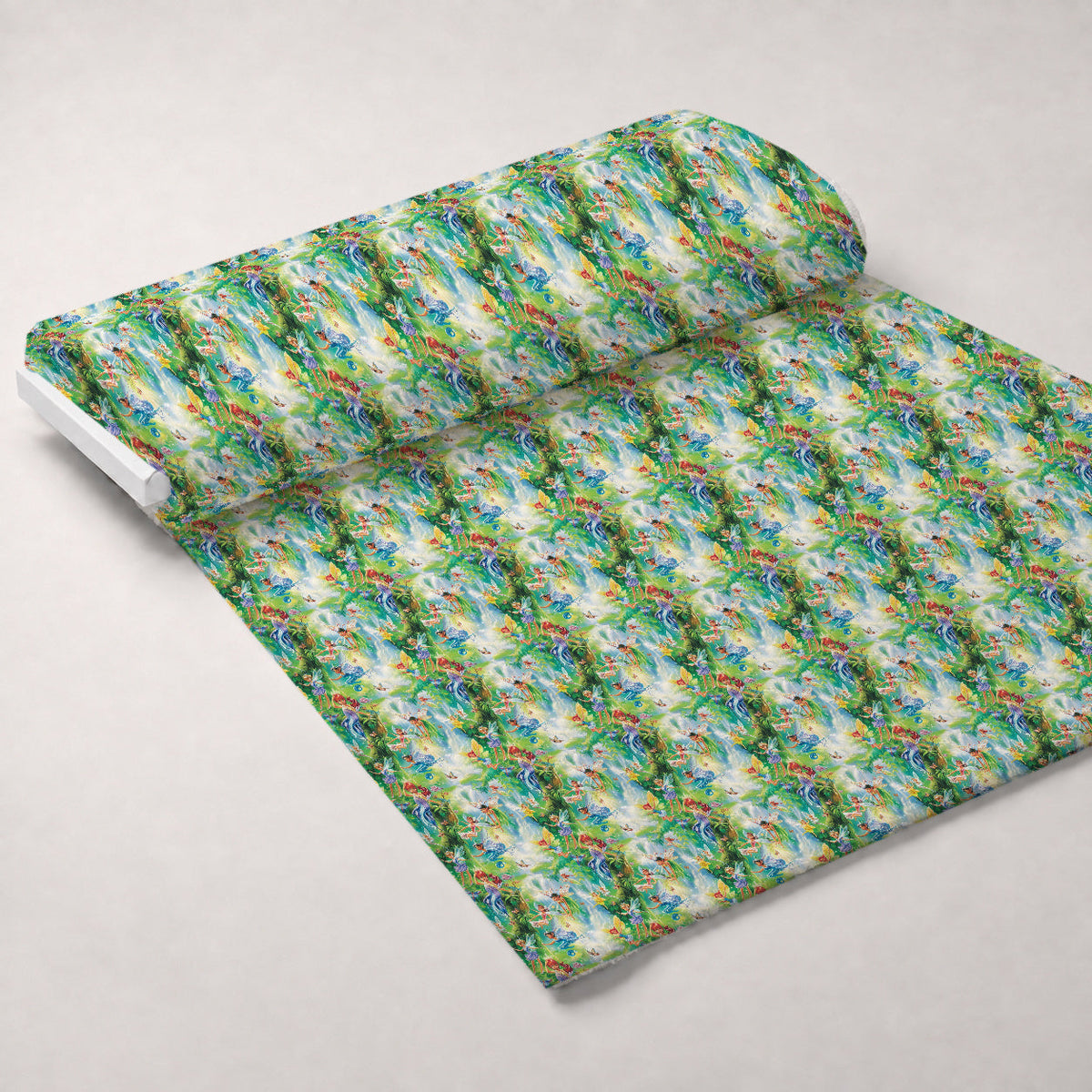 Pixie Falls Pattern 6 Fleece Fabric — fleece fabric unrolled bolt preview (mv-fleece-v1:bolt)