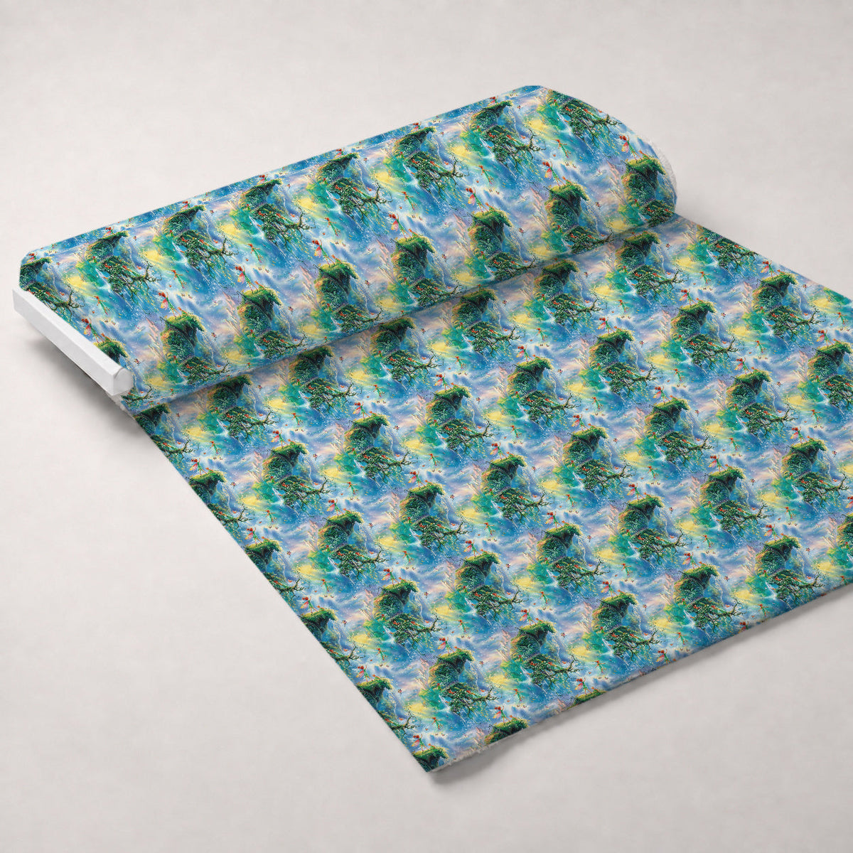 Pixie Falls Pattern 8 Fleece Fabric — fleece fabric unrolled bolt preview (mv-fleece-v1:bolt)