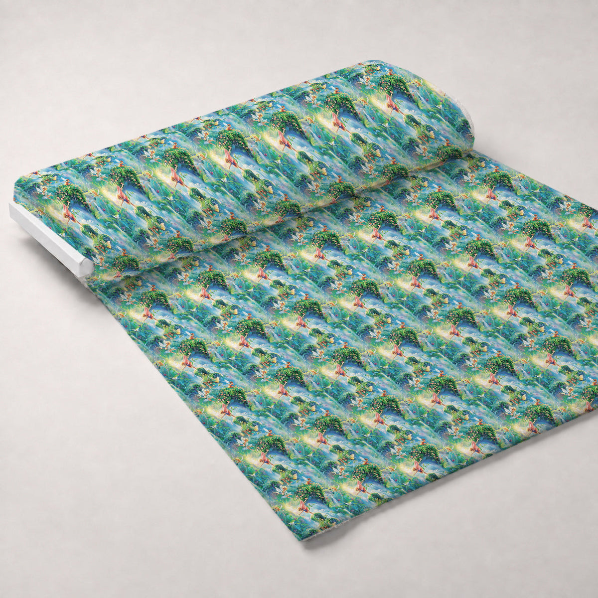 Pixie Falls Pattern 9 Fleece Fabric — fleece fabric unrolled bolt preview (mv-fleece-v1:bolt)