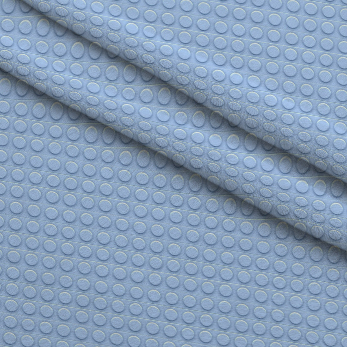 Playful Bricks Pattern 17 Fleece Fabric — fleece fabric folded close-up preview (mv-fleece-v1:lying)