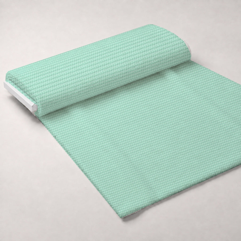 Playful Bricks Pattern 18 Fleece Fabric — fleece fabric unrolled bolt preview (mv-fleece-v1:bolt)