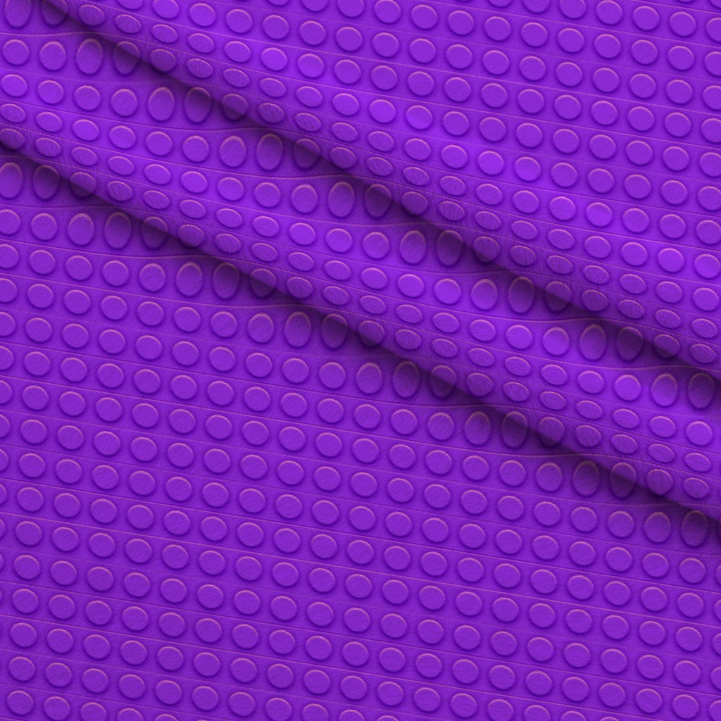 Playful Bricks Pattern 23 Fleece Fabric — fleece fabric folded close-up preview (mv-fleece-v1:lying)