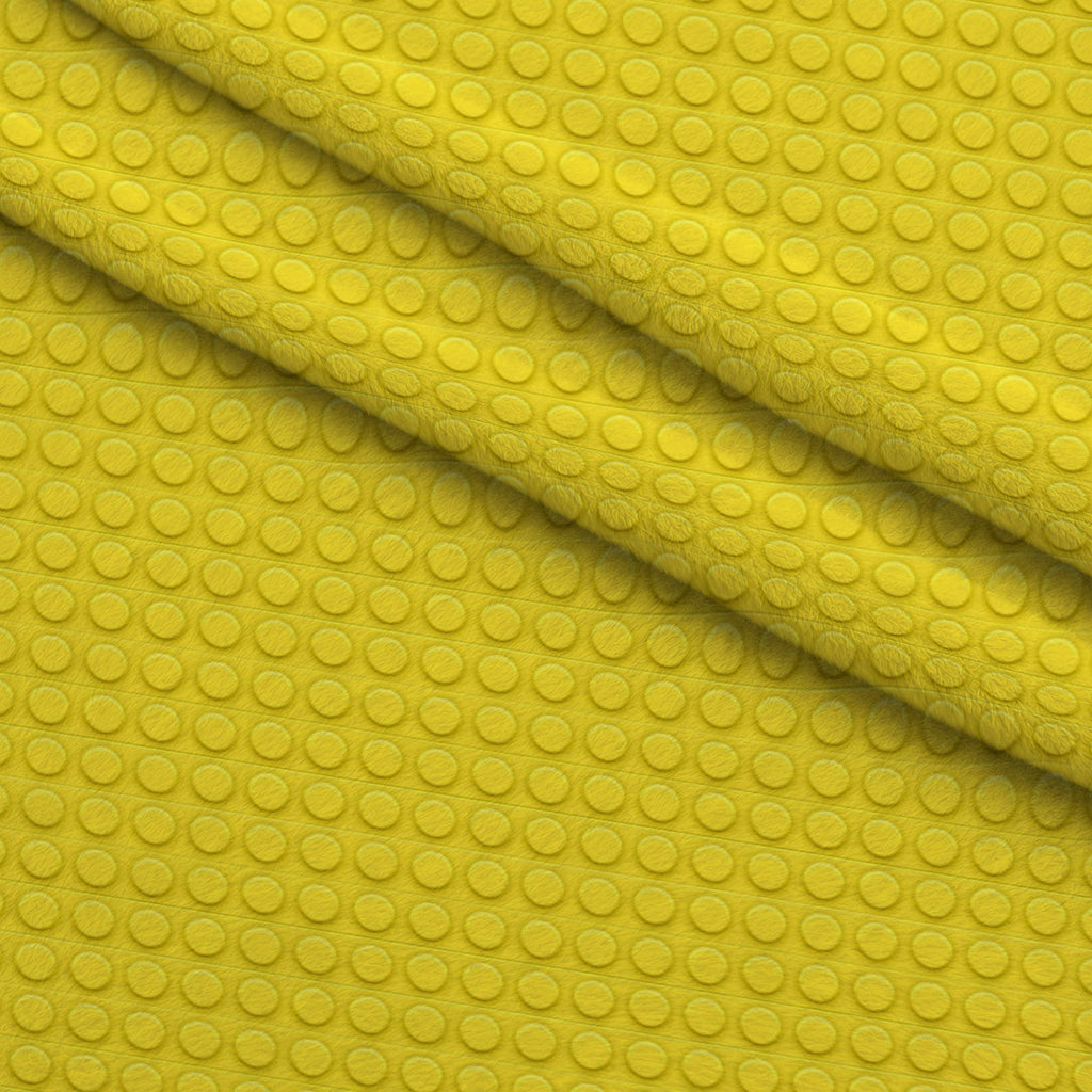 Playful Bricks Pattern 7 Fleece Fabric — fleece fabric folded close-up preview (mv-fleece-v1:lying)