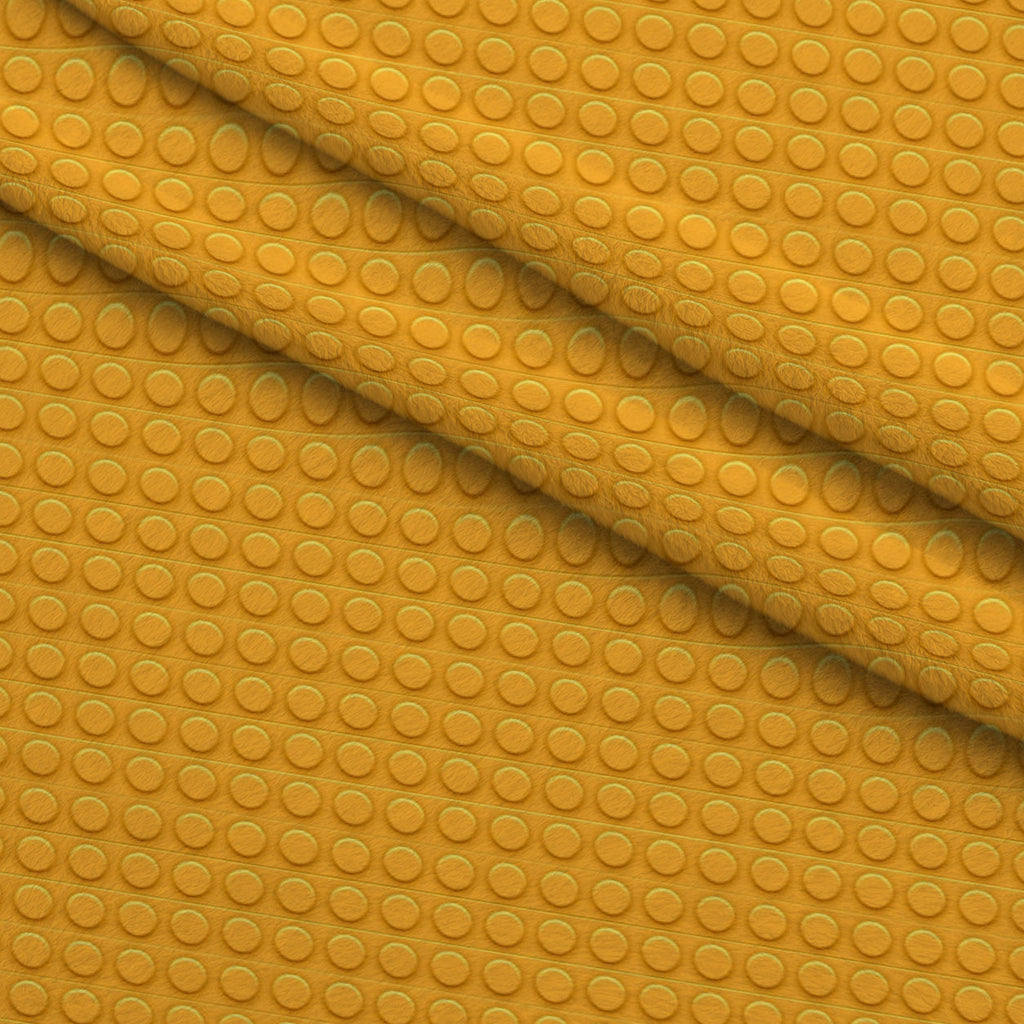 Playful Bricks Pattern 8 Fleece Fabric — fleece fabric folded close-up preview (mv-fleece-v1:lying)