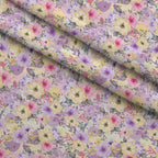 Poison Apple Princess Pattern 2 Fleece Fabric — fleece fabric folded close-up preview (mv-fleece-v1:lying)