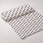Pollen Parade Pattern 38 Fleece Fabric — fleece fabric unrolled bolt preview (mv-fleece-v1:bolt)