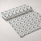Porcelain Aviary Pattern 10 Fleece Fabric — fleece fabric unrolled bolt preview (mv-fleece-v1:bolt)
