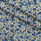 Porcelain Aviary Pattern 2 Fleece Fabric — fleece fabric folded close-up preview (mv-fleece-v1:lying)