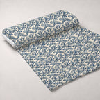 Porcelain Aviary Pattern 7 Fleece Fabric — fleece fabric unrolled bolt preview (mv-fleece-v1:bolt)