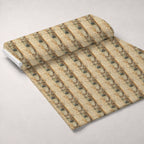 Postcard Roses Pattern 7 Fleece Fabric — fleece fabric unrolled bolt preview (mv-fleece-v1:bolt)