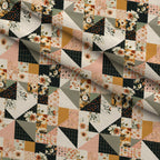 Prairie Blooms Pattern 7 Fleece Fabric — fleece fabric folded close-up preview (mv-fleece-v1:lying)