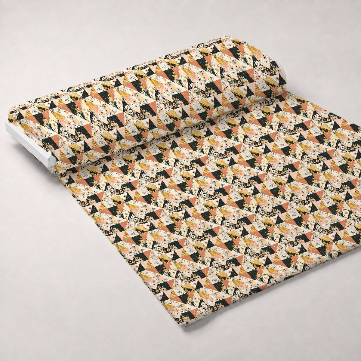 Prairie Blooms Pattern 9 Fleece Fabric — fleece fabric unrolled bolt preview (mv-fleece-v1:bolt)