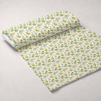 Prehistoric Pals Pattern 10 Fleece Fabric — fleece fabric unrolled bolt preview (mv-fleece-v1:bolt)