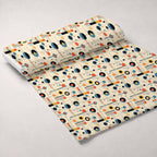 Primary Geometry Pattern 10 Fleece Fabric — fleece fabric unrolled bolt preview (mv-fleece-v1:bolt)