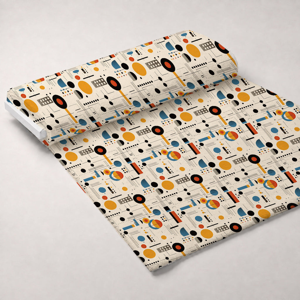 Primary Geometry Pattern 11 Fleece Fabric — fleece fabric unrolled bolt preview (mv-fleece-v1:bolt)