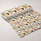 Primary Geometry Pattern 11 Fleece Fabric — fleece fabric unrolled bolt preview (mv-fleece-v1:bolt)