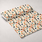 Primary Geometry Pattern 3 Fleece Fabric — fleece fabric unrolled bolt preview (mv-fleece-v1:bolt)