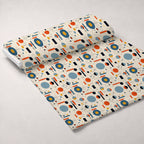 Primary Geometry Pattern 5 Fleece Fabric — fleece fabric unrolled bolt preview (mv-fleece-v1:bolt)