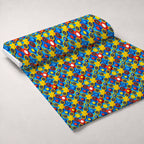 Primary Whirl Pattern 8 Fleece Fabric — fleece fabric unrolled bolt preview (mv-fleece-v1:bolt)