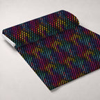 Prism Petals Pattern 13 Fleece Fabric — fleece fabric unrolled bolt preview (mv-fleece-v1:bolt)