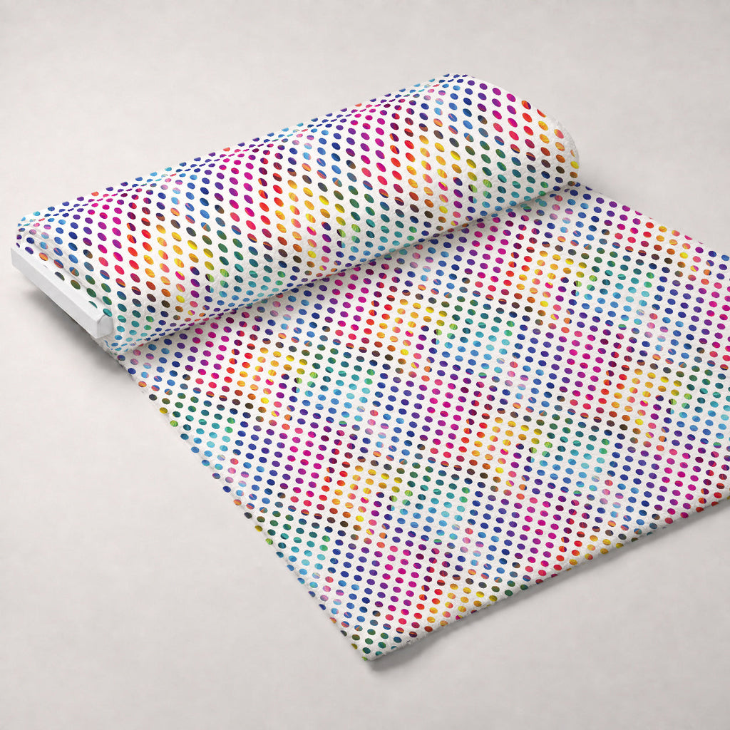 Prism Petals Pattern 14 Fleece Fabric — fleece fabric unrolled bolt preview (mv-fleece-v1:bolt)