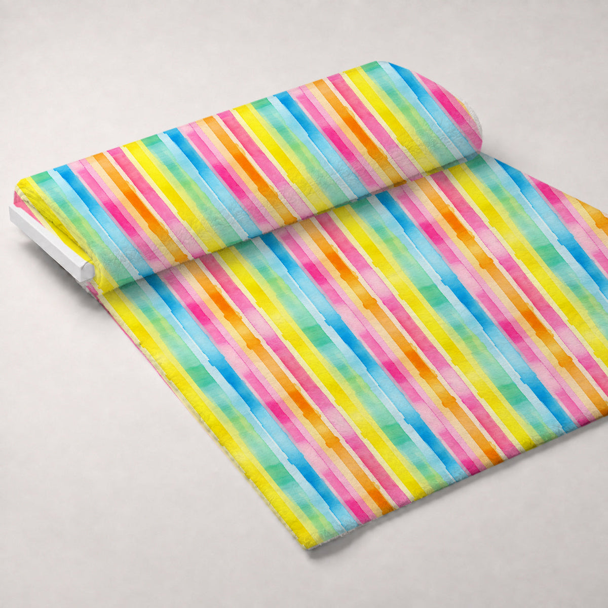 Prism Wash Pattern 1 Fleece Fabric — fleece fabric unrolled bolt preview (mv-fleece-v1:bolt)