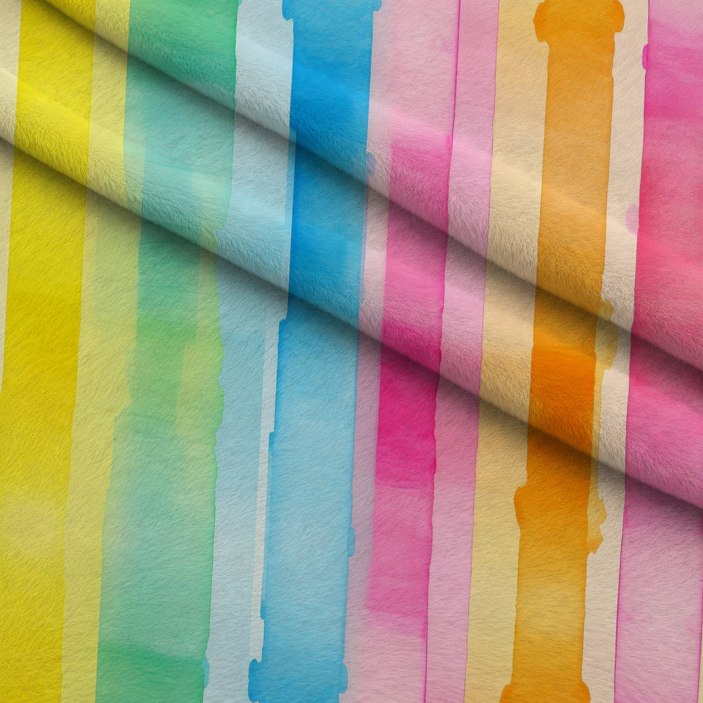 Prism Wash Pattern 1 Fleece Fabric — fleece fabric folded close-up preview (mv-fleece-v1:lying)