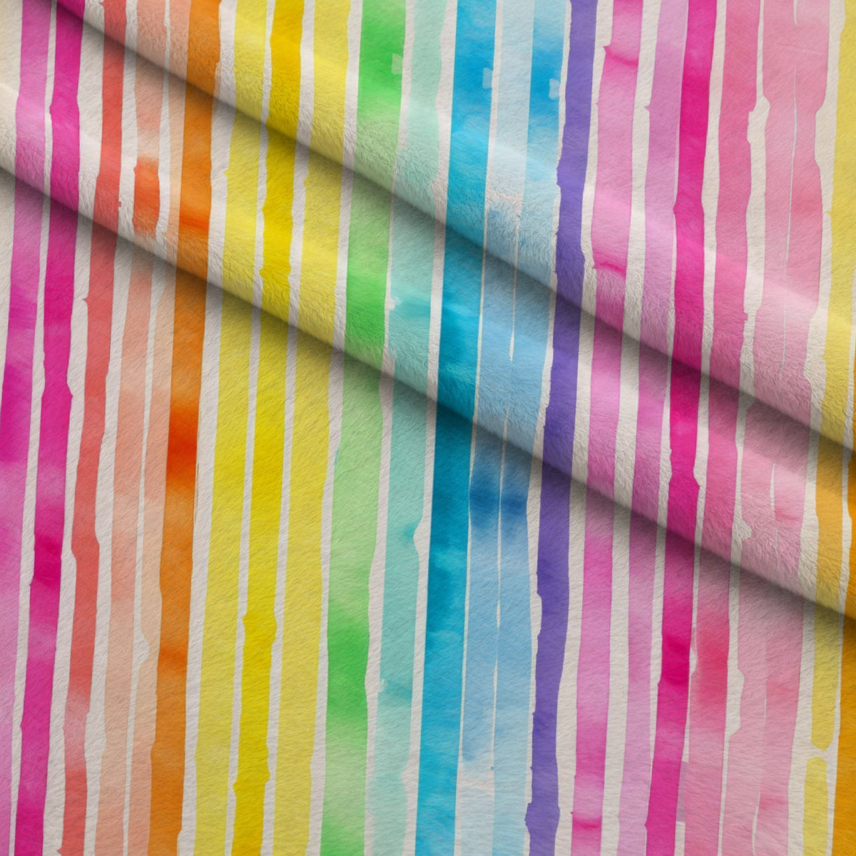 Prism Wash Pattern 7 Fleece Fabric — fleece fabric folded close-up preview (mv-fleece-v1:lying)