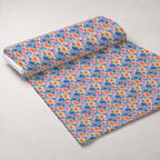Prismatic Blooms Pattern 7 Fleece Fabric — fleece fabric unrolled bolt preview (mv-fleece-v1:bolt)