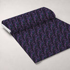 Psychedelic Swirl Pattern 11 Fleece Fabric — fleece fabric unrolled bolt preview (mv-fleece-v1:bolt)