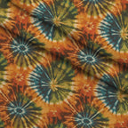 Psychedelic Swirl Pattern 6 Fleece Fabric — fleece fabric folded close-up preview (mv-fleece-v1:lying)