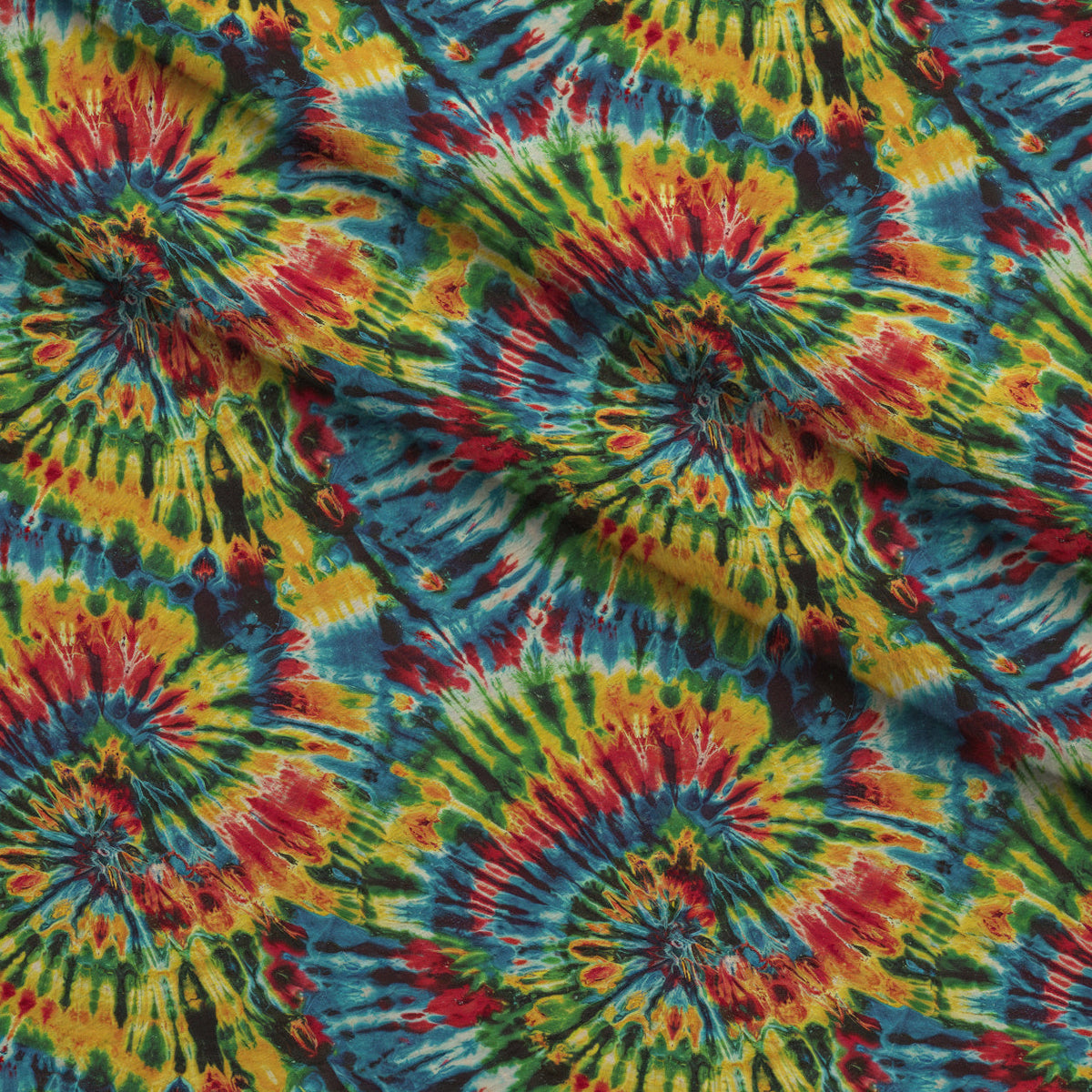 Psychedelic Swirl Pattern 9 Fleece Fabric — fleece fabric folded close-up preview (mv-fleece-v1:lying)