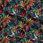 Psychedelic Whiskers Pattern 10 Fleece Fabric — fleece fabric folded close-up preview (mv-fleece-v1:lying)