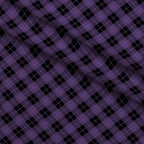 Pumpkin Gingham Pattern 19 Fleece Fabric — fleece fabric folded close-up preview (mv-fleece-v1:lying)