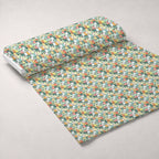 Puppy Pile Pattern 11 Fleece Fabric — fleece fabric unrolled bolt preview (mv-fleece-v1:bolt)