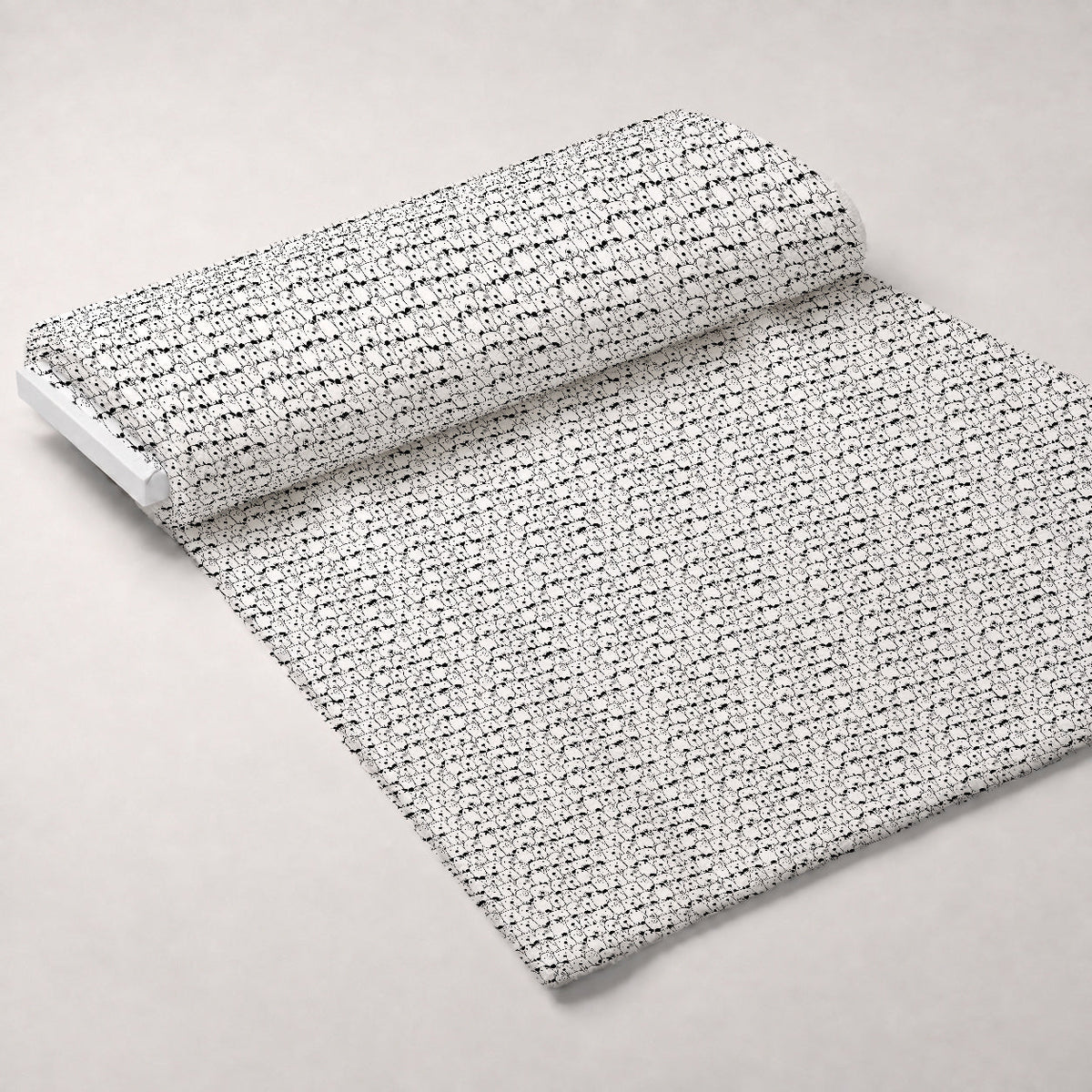 Puppy Pile Pattern 8 Fleece Fabric — fleece fabric unrolled bolt preview (mv-fleece-v1:bolt)