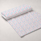 Puppy Prints Pattern 18 Fleece Fabric — fleece fabric unrolled bolt preview (mv-fleece-v1:bolt)