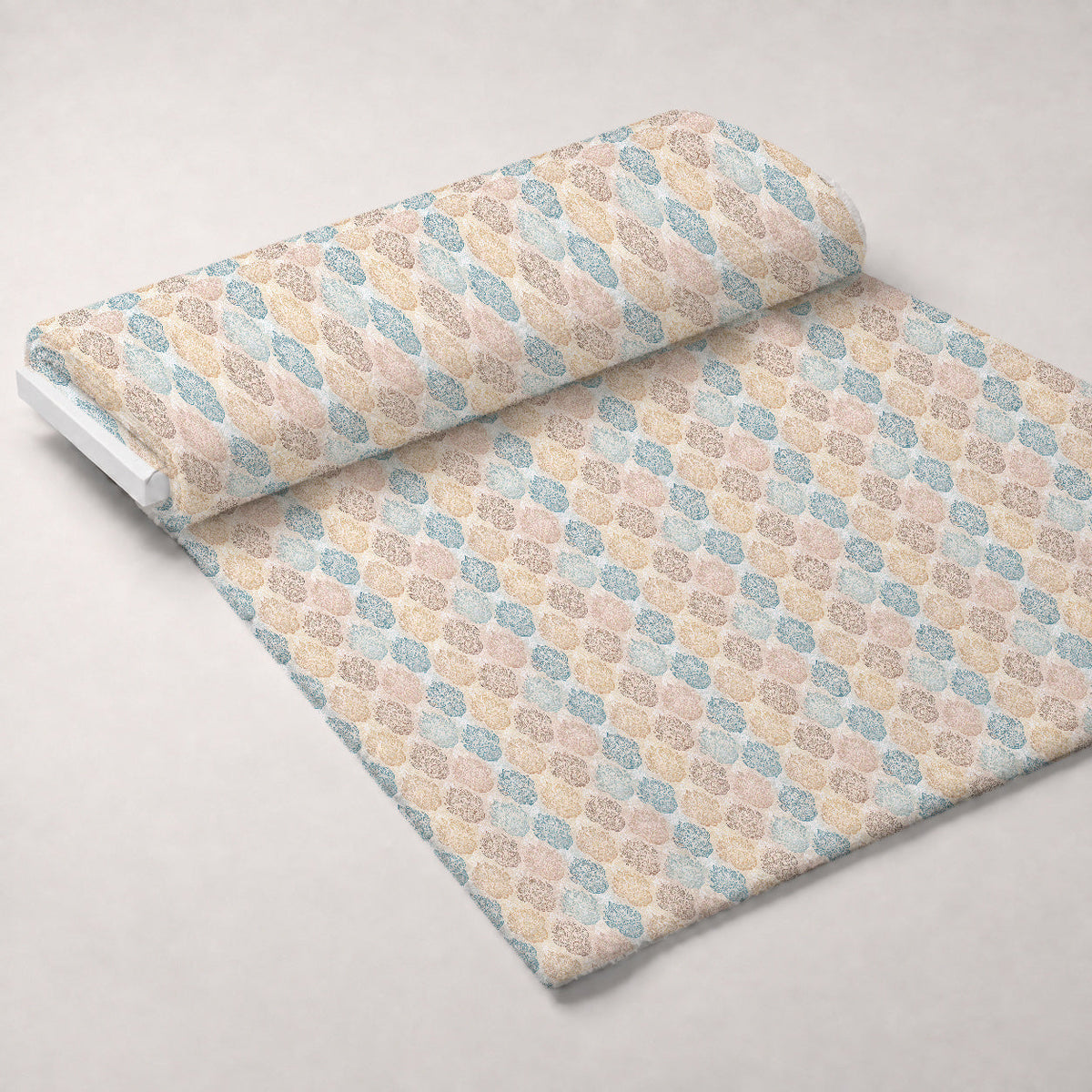 Puppy Prints Pattern 20 Fleece Fabric — fleece fabric unrolled bolt preview (mv-fleece-v1:bolt)