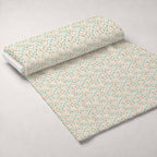 Puppy Prints Pattern 5 Fleece Fabric — fleece fabric unrolled bolt preview (mv-fleece-v1:bolt)
