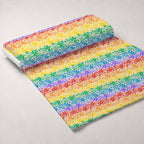 Rainbow Daydream Pattern 10 Fleece Fabric — fleece fabric unrolled bolt preview (mv-fleece-v1:bolt)