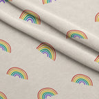 Rainbow Daydream Pattern 14 Fleece Fabric — fleece fabric folded close-up preview (mv-fleece-v1:lying)