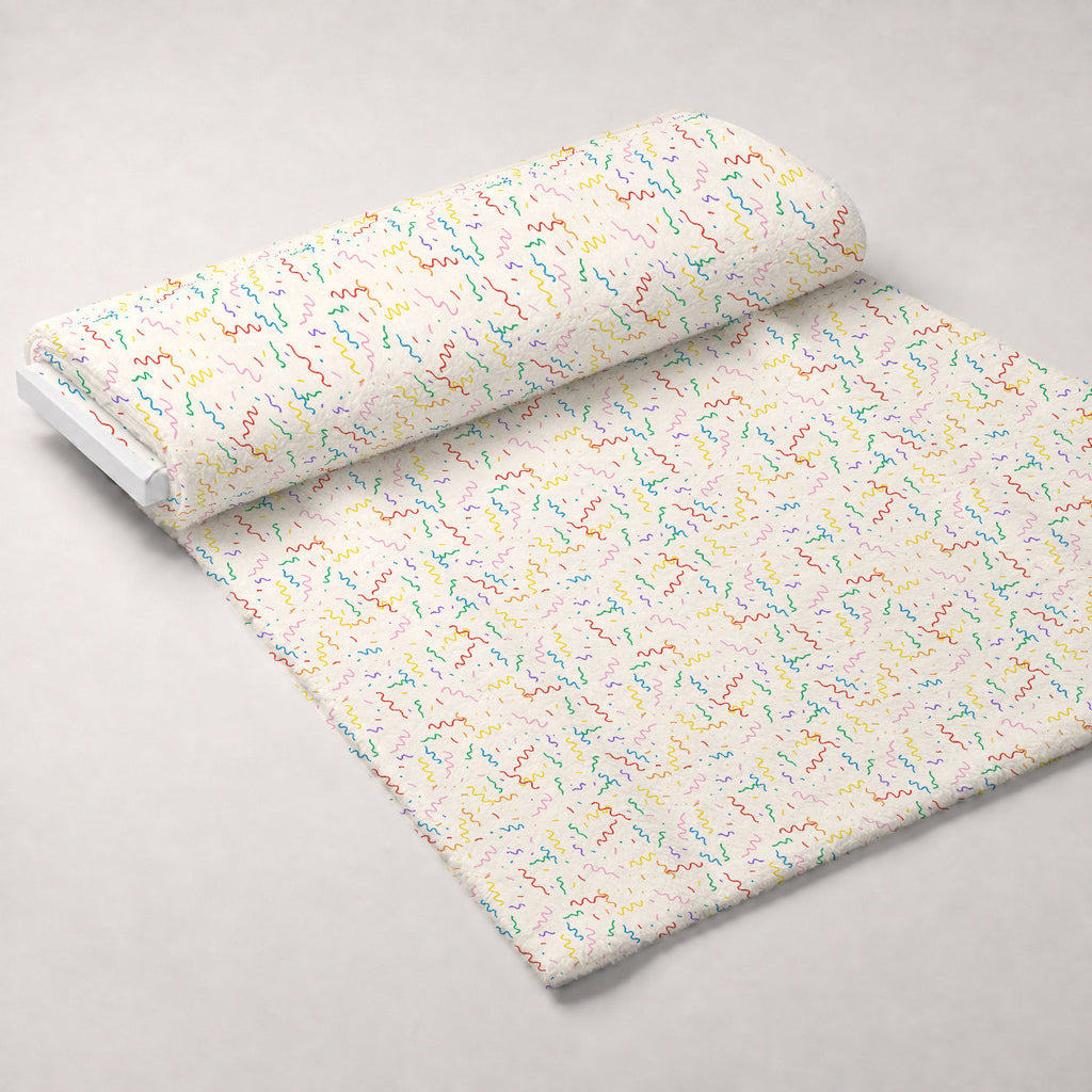 Rainbow Daydream Pattern 9 Fleece Fabric — fleece fabric unrolled bolt preview (mv-fleece-v1:bolt)